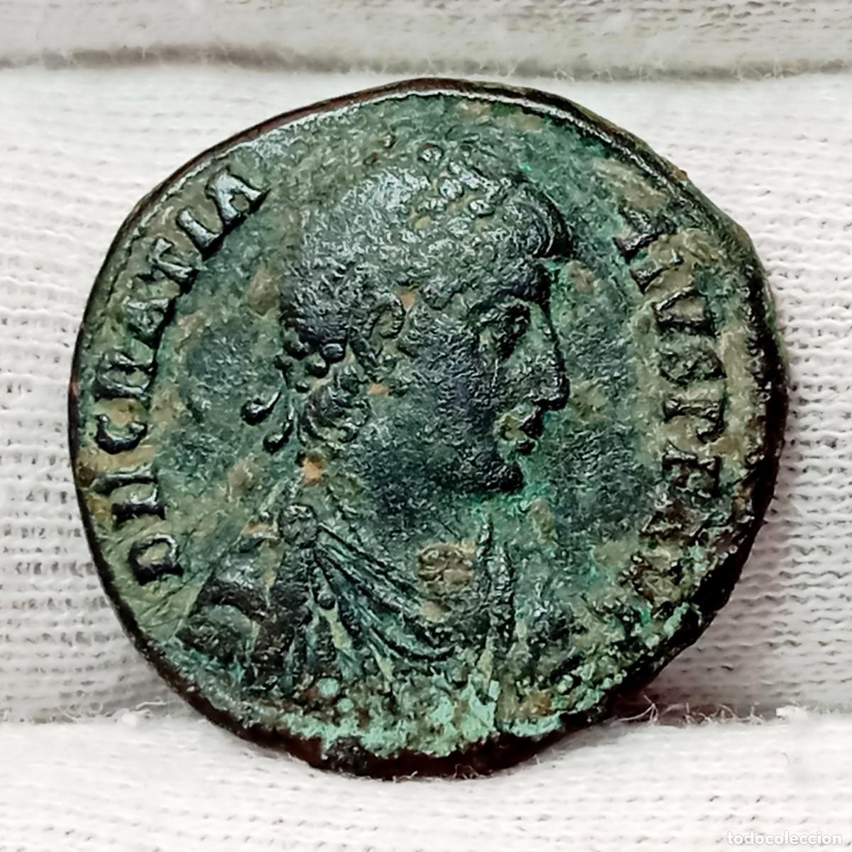 Monedas Imperio Romano: ⚜️ BBD6 9. AE 22. Graciano. REPARATIO REIPVB. Antioqu&iacute;a, 1&ordf; of. 379-383 d.C. 5,11 g