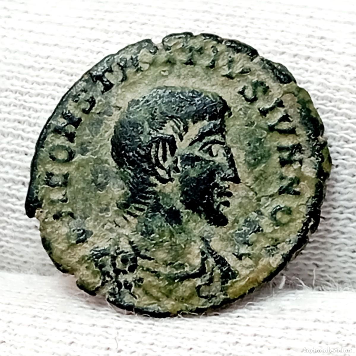 Monedas Imperio Romano: ⚜️ BBD7 1. AE 19. Constancio Galo. FEL TEMP REPARATIO. C&iacute;zico, 4&ordf; of. 351-354 d.C. 2,37 g