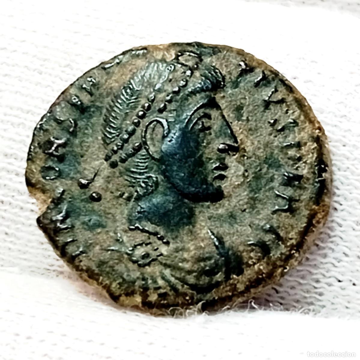 Monedas Imperio Romano: ⚜️ BBD7 2. AE 17. Constancio II. FEL TEMP REPARATIO. C&iacute;zico, 4&ordf; of. 348-361 d.C. 2,71 g