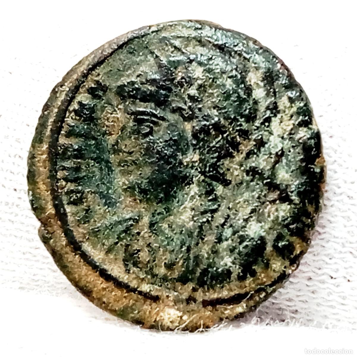 Monedas Imperio Romano: ⚜️ BBD7 4. AE 16. Constantino I. Victoria. 307-337 d.C. 1,73 g