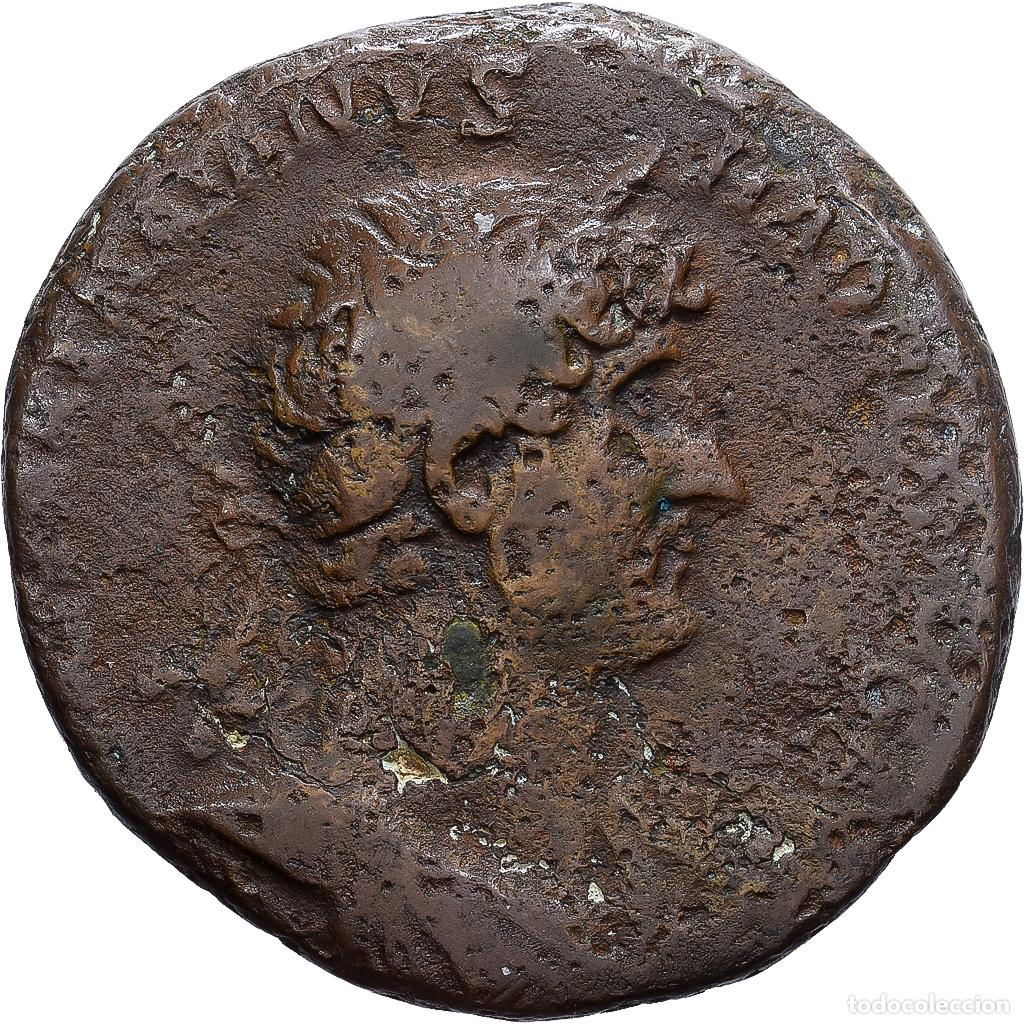 Monedas Imperio Romano: [#1202851] Roman Empire, Hadrian, As, 121, Rome, Bronce, BC+, RIC:3448