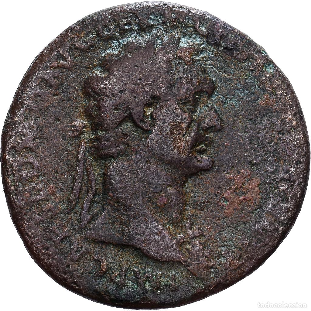 Monedas Imperio Romano: [#1202885] Roman Empire, Domitian, As, 88-89, Rome, Bronce, BC+, Cohen:122