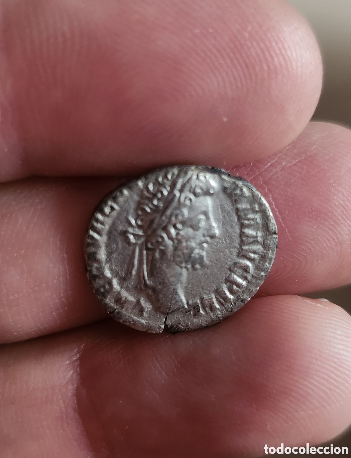 Monedas Imperio romano: Denario Comodo forrado - Foto 9