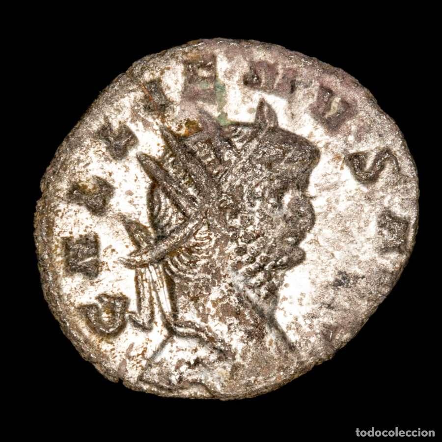 Monedas Imperio Romano: Galieno (253-268 d.C.). Antoniniano, LAETITIA AVG. Milan. (598)