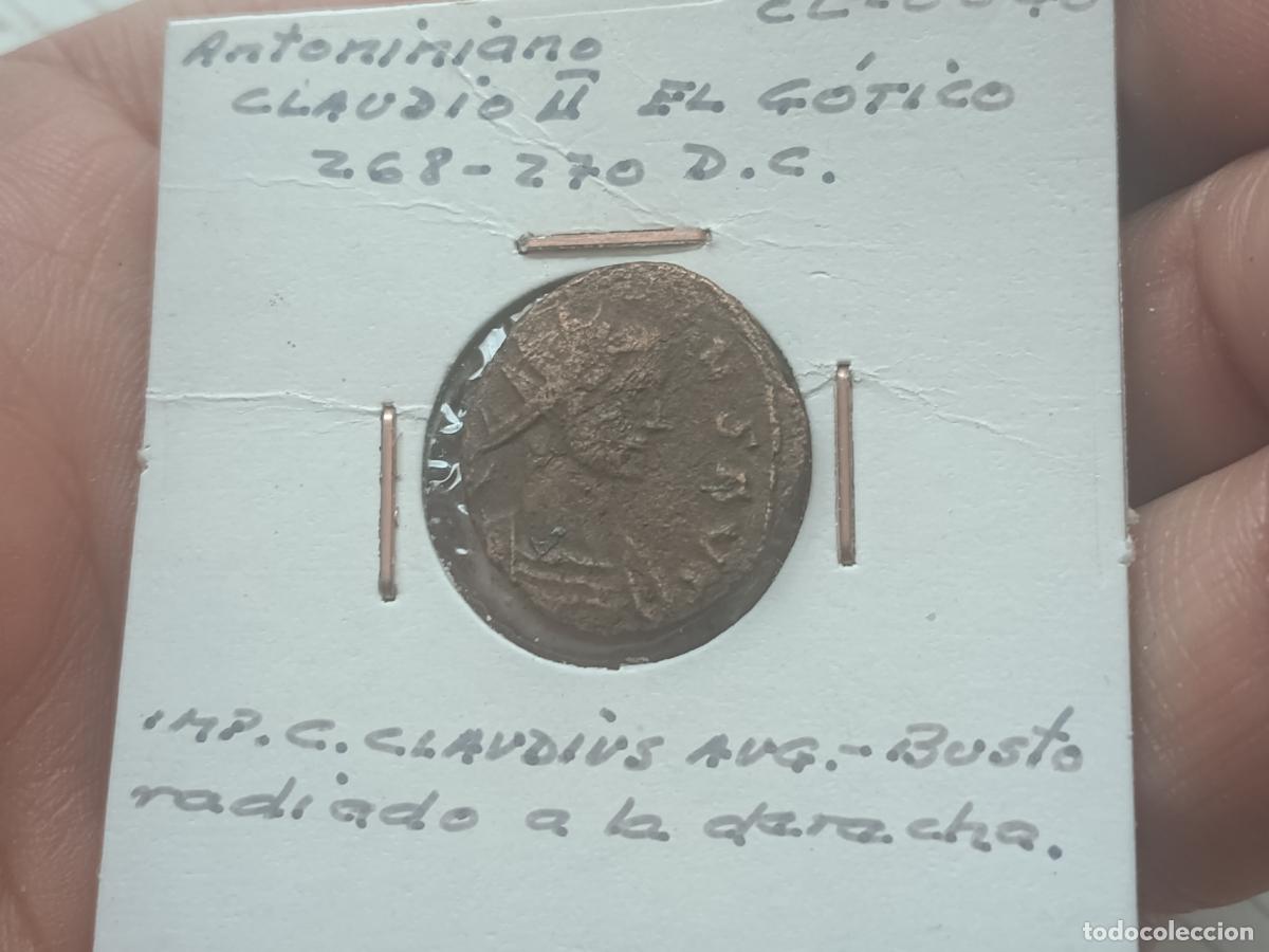 Monedas Imperio Romano: Antoniniano de Claudio II