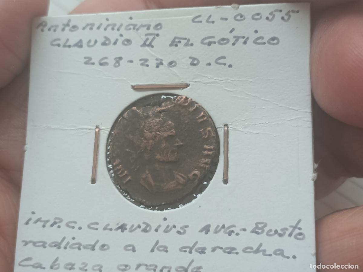 Monedas Imperio Romano: Antoniniano de Claudio II