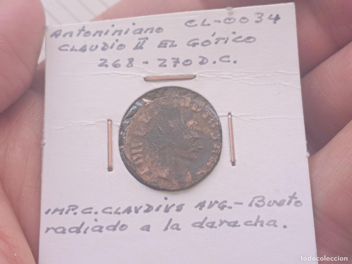 Monedas Imperio Romano: Claudio II. Antoniniano