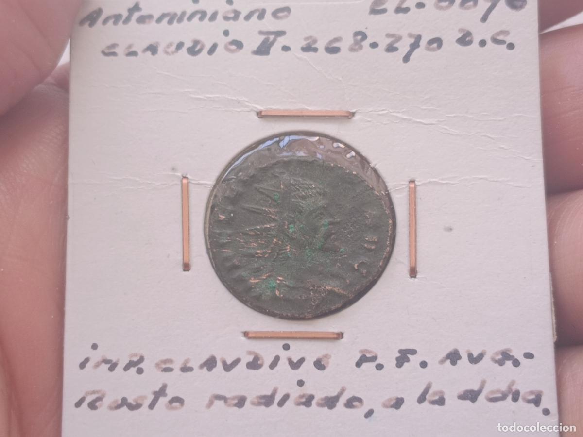 Monedas Imperio Romano: Claudio II. Antoniniano. Diana