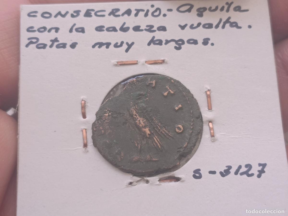 Monedas Imperio romano: Claudio II. Antoniniano. Consecratio - Foto 2