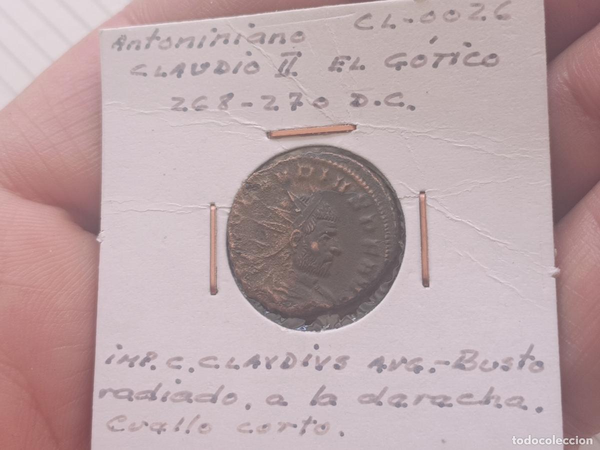 Monedas Imperio Romano: Claudio II. Antoniniano