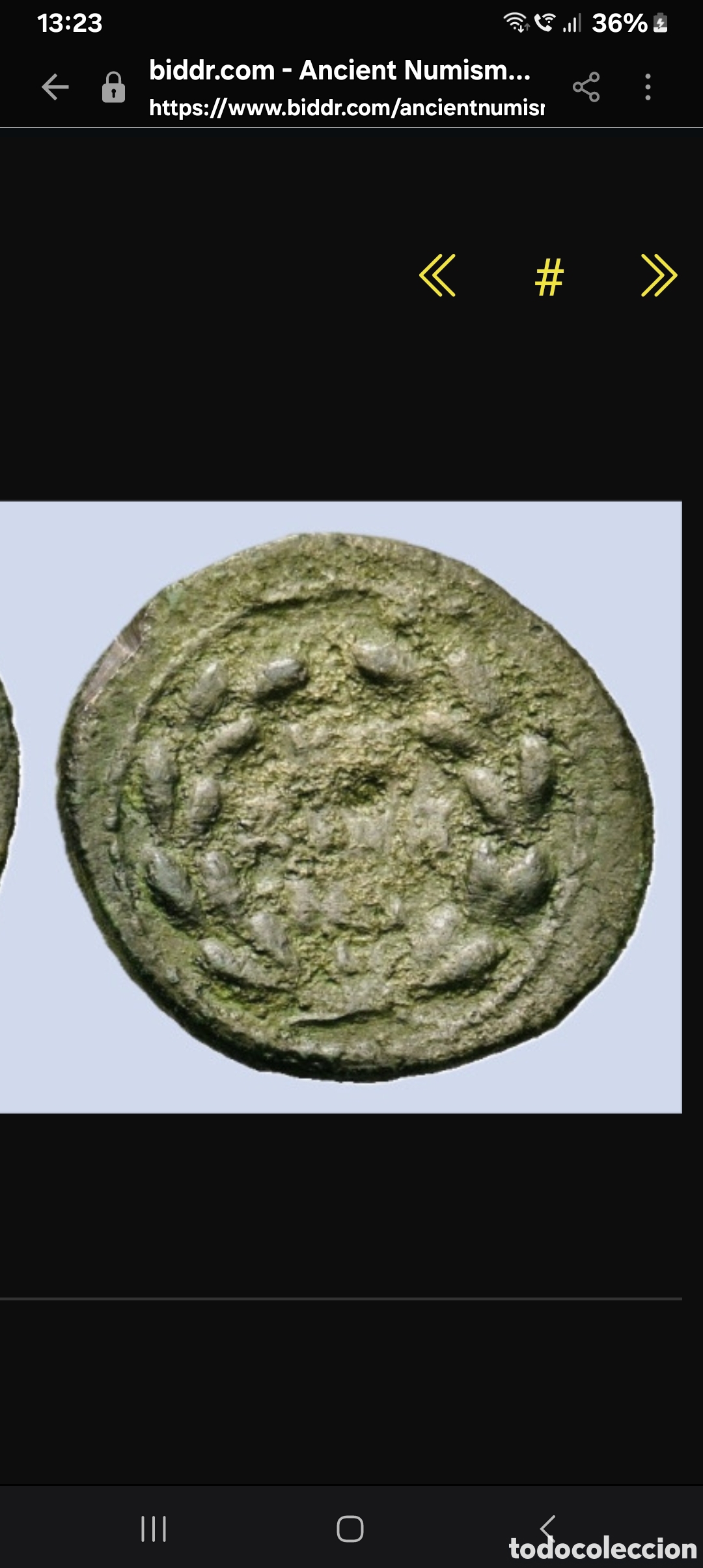 Monedas Imperio Romano: Sestercio de C&oacute;modo (177-192 d.C.). Bronce AE (37,9 mm 10,92 g)EN MBC