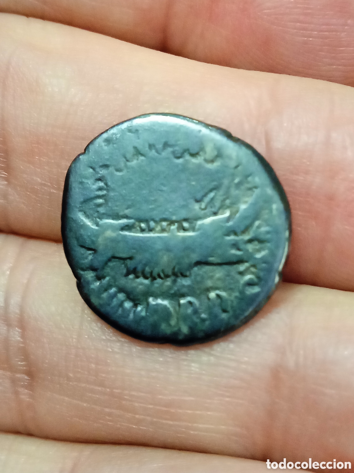 Monedas Imperio Romano: BARATO DENARIO DE MARCO ANTONIO DEL TIPO DE LAS LEGIONES PESO: 3'2 GRAMOS.