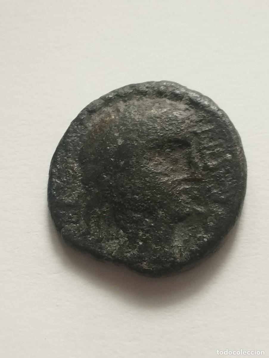 Monedas Imperio Romano: Moneda iberoromana de Castulo. Semis