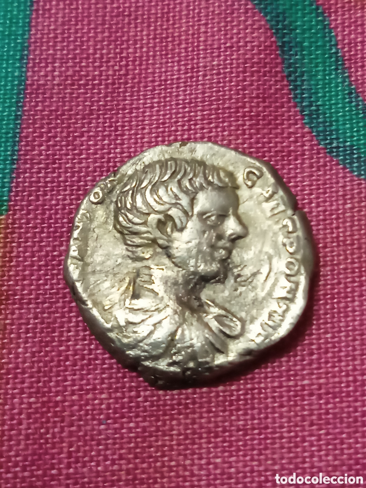 Monedas Imperio Romano: DENARIO DE CARACALLA BUSTO NI&Ntilde;O HIJO DE SEPTIMIO SEVERO