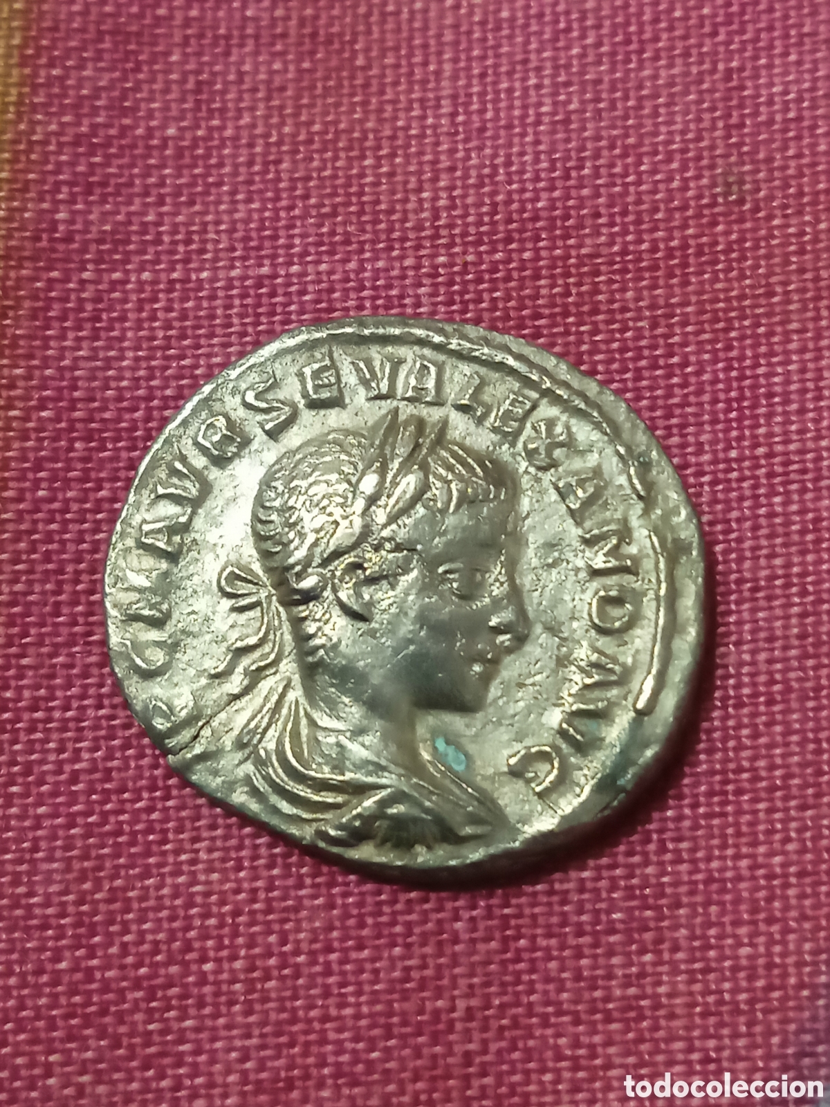 Monedas Imperio Romano: DENARIO DE ALEJANDRO SEVERO (222-235 D.C.) BUSTO NI&Ntilde;O