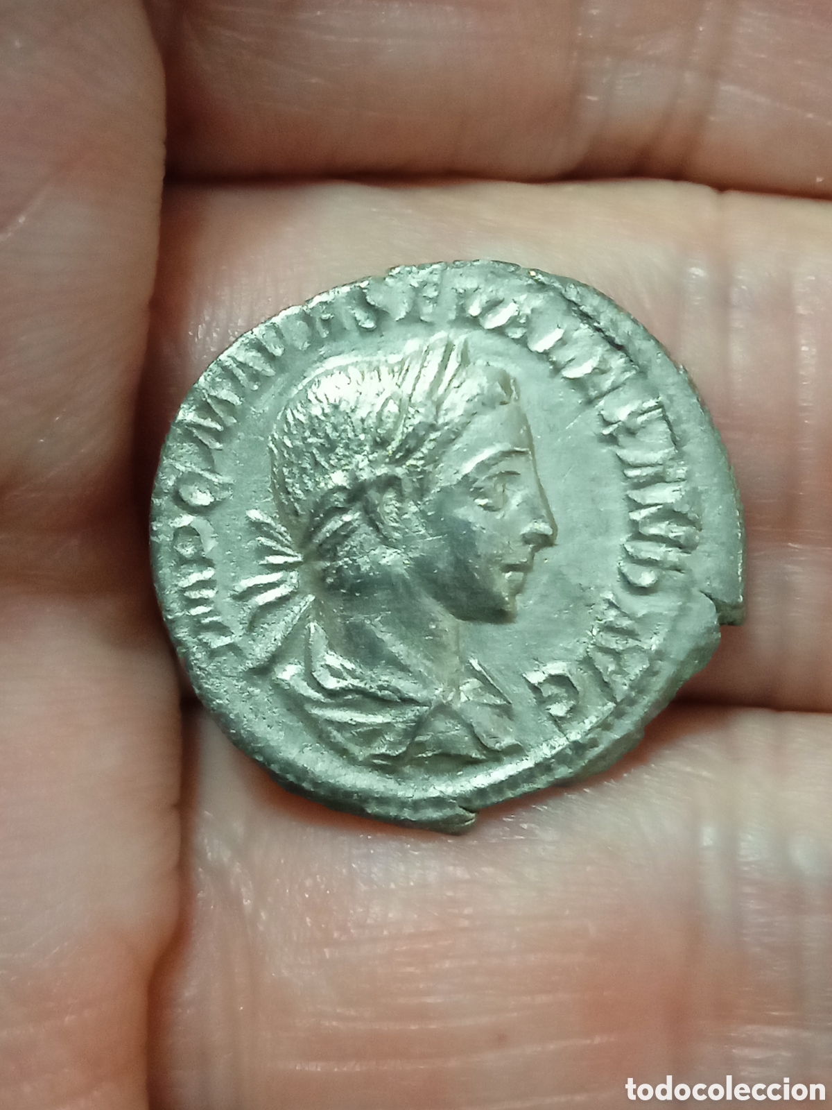 Monedas Imperio Romano: DENARIO DE ALEJANDRO SEVERO (222-235 D.C.)