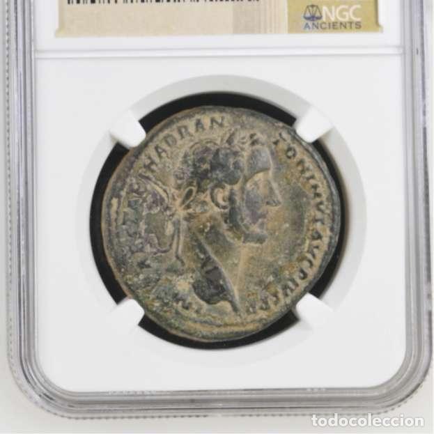 Monedas Imperio Romano: Antonino Pio Sestercio de Roma, TR POT XV COS IIII, S-C, ANNONA AVG