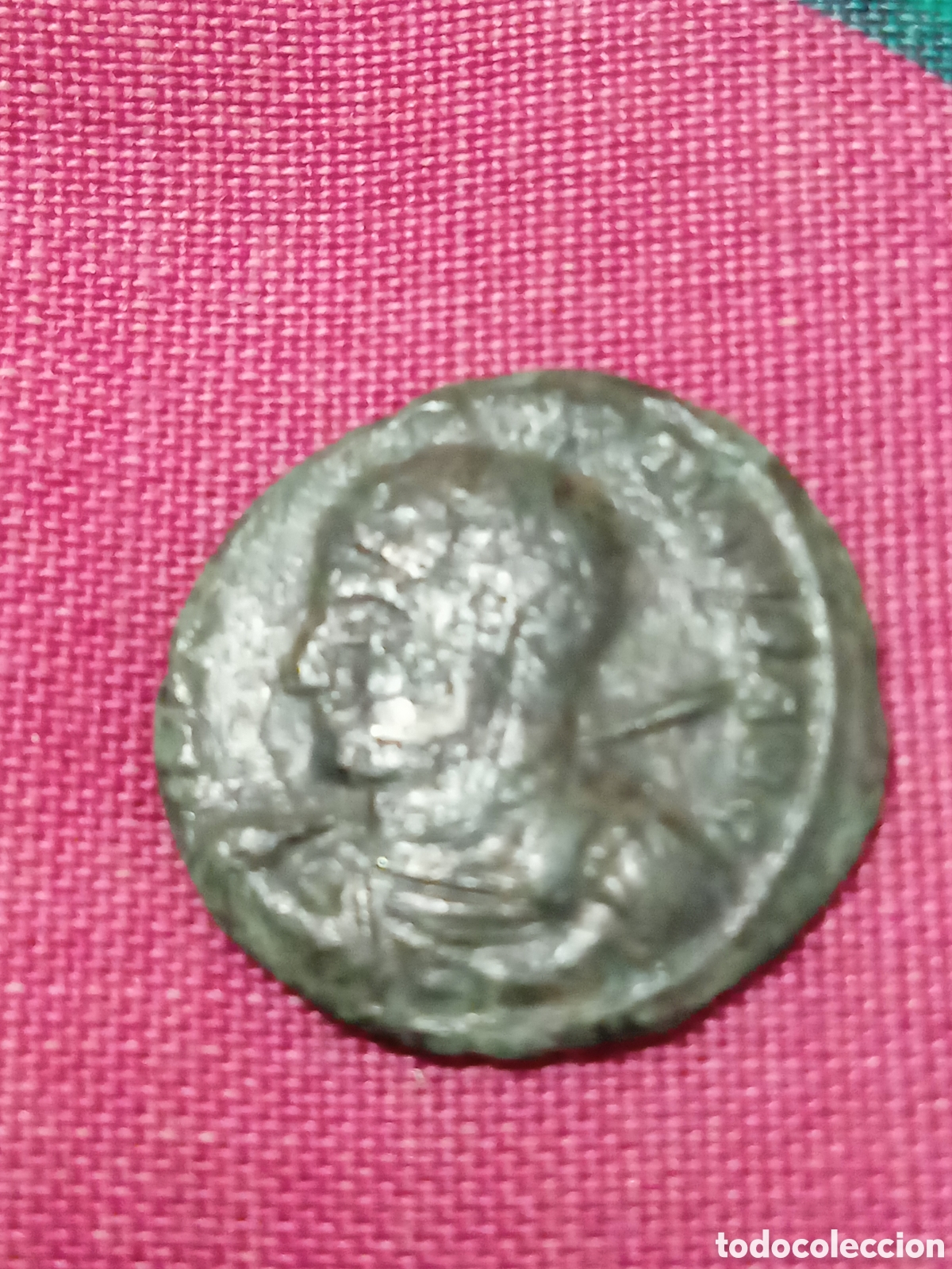 Monedas Imperio Romano: 2CAJ2- CASCO Y LANZA FOLLIS DE CONSTANTINO I PRIMER EMPERADOR CRISTIANO (306-337 D.C.)