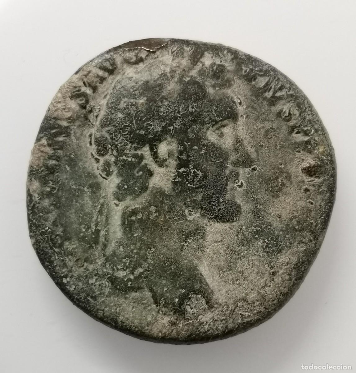 Monedas Imperio Romano: SESTERCIO DE ANTONINO PIO - (143-144 d.C.) ROMA.