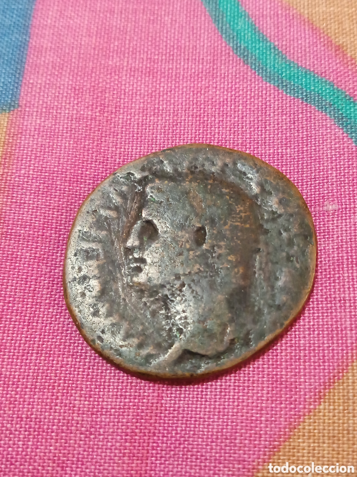 Monedas Imperio Romano: 2CAJ- BARATOS AS DE AUGUSTO PRIMER EMPERADOR Y AS DE AGRIPA