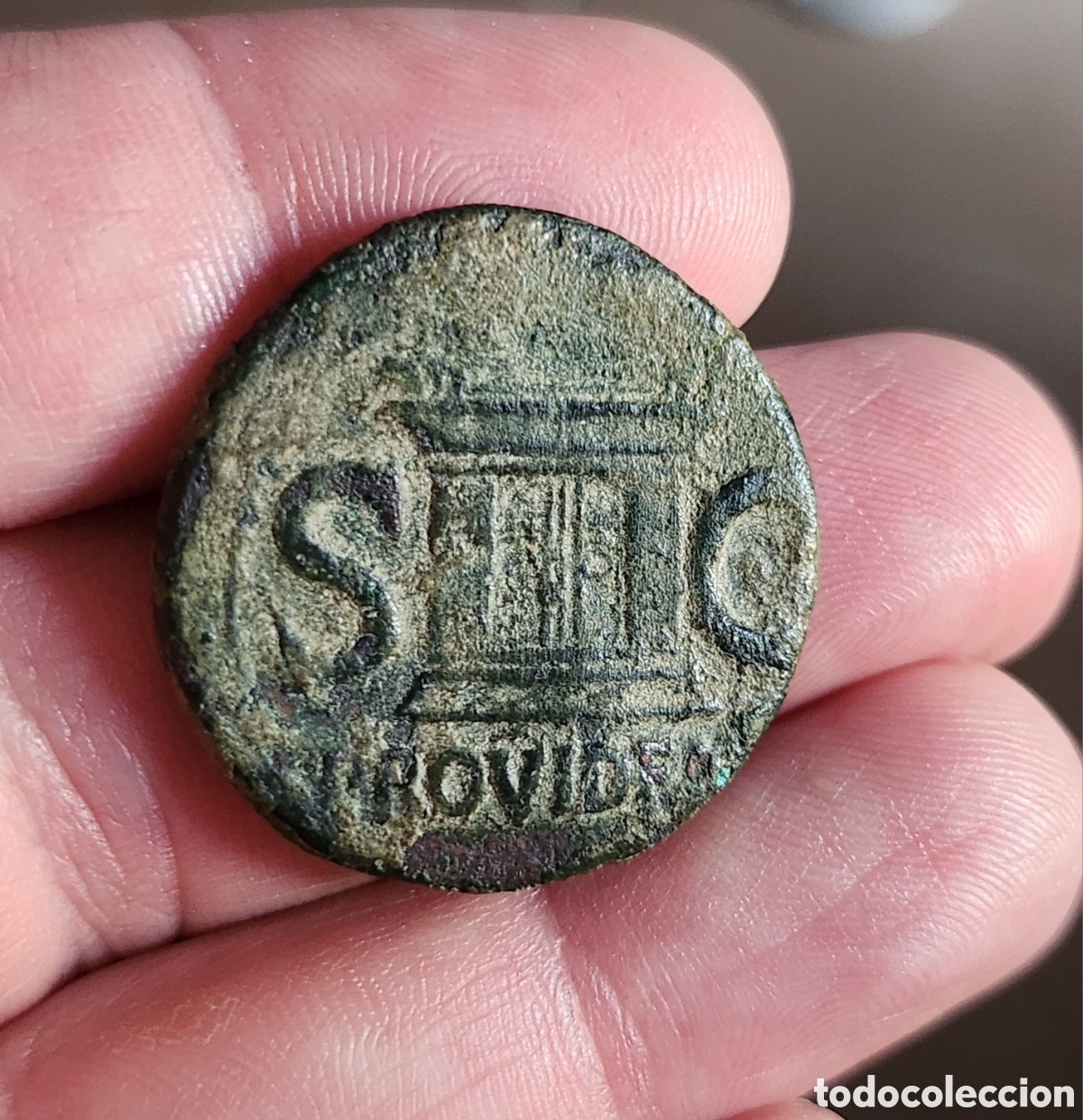 Monedas Imperio romano: Dupondio de Augusto Provident - Foto 5