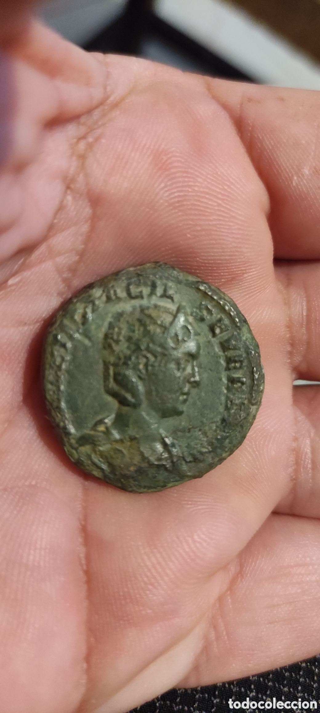 Monedas Imperio Romano: Sestercio de octacila severa