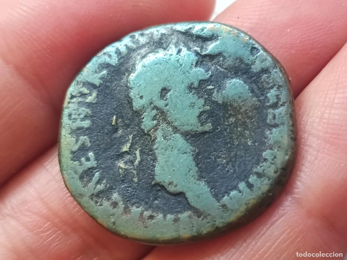 Monedas Imperio Romano: Roma, As, Nerva, 96-98 d. C.