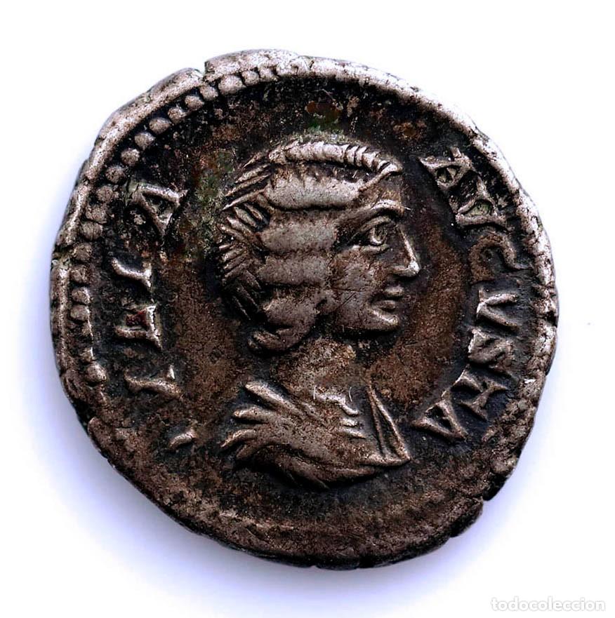 Monedas Imperio Romano: SC-Imperio Romano-Julia Domna. Denario. Roma 196-211 d.C. Plata 3,28 g.