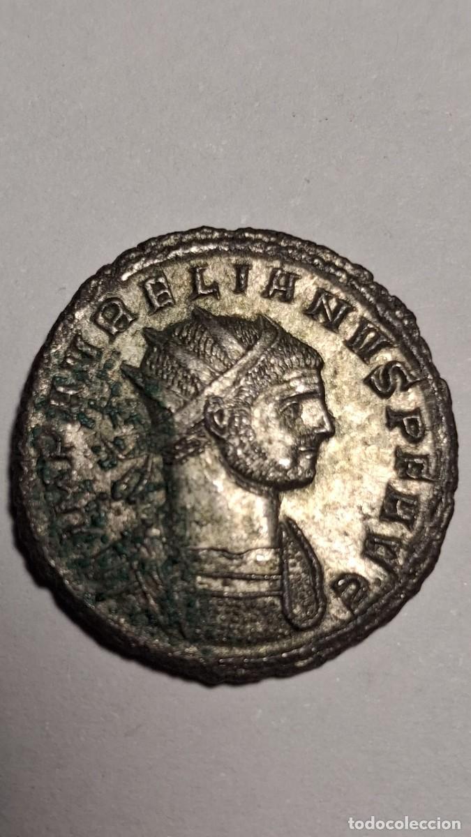 Monedas Imperio Romano: Moneda Imperio Romano: Aureliano- antoniniano