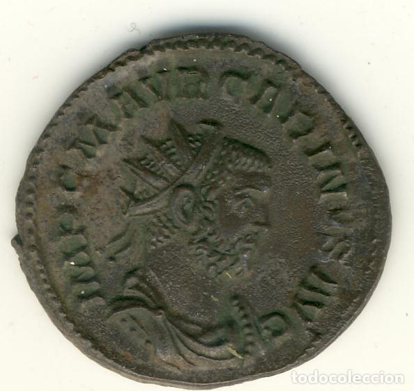 Monedas Imperio Romano: IMPERIO ROMANO - ANTONINIANO DE CARINO (LUGDUNUM)