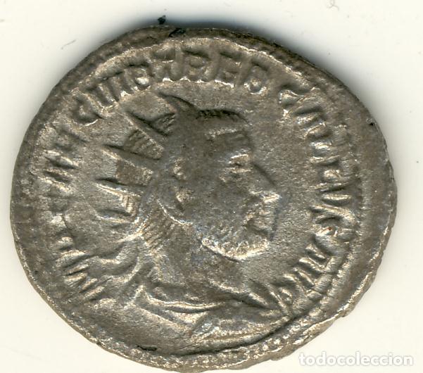 Monedas Imperio Romano: IMPERIO ROMANO - ANTONINIANO DE TREBONIANO GALO (ROMA)