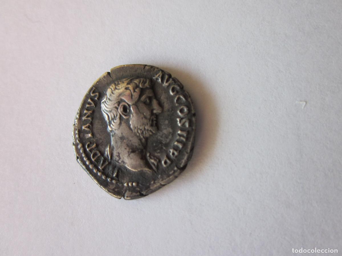 Monnaies Empire Romain: Denario de Adriano. Aegiptos. Plata. Muy escaso.