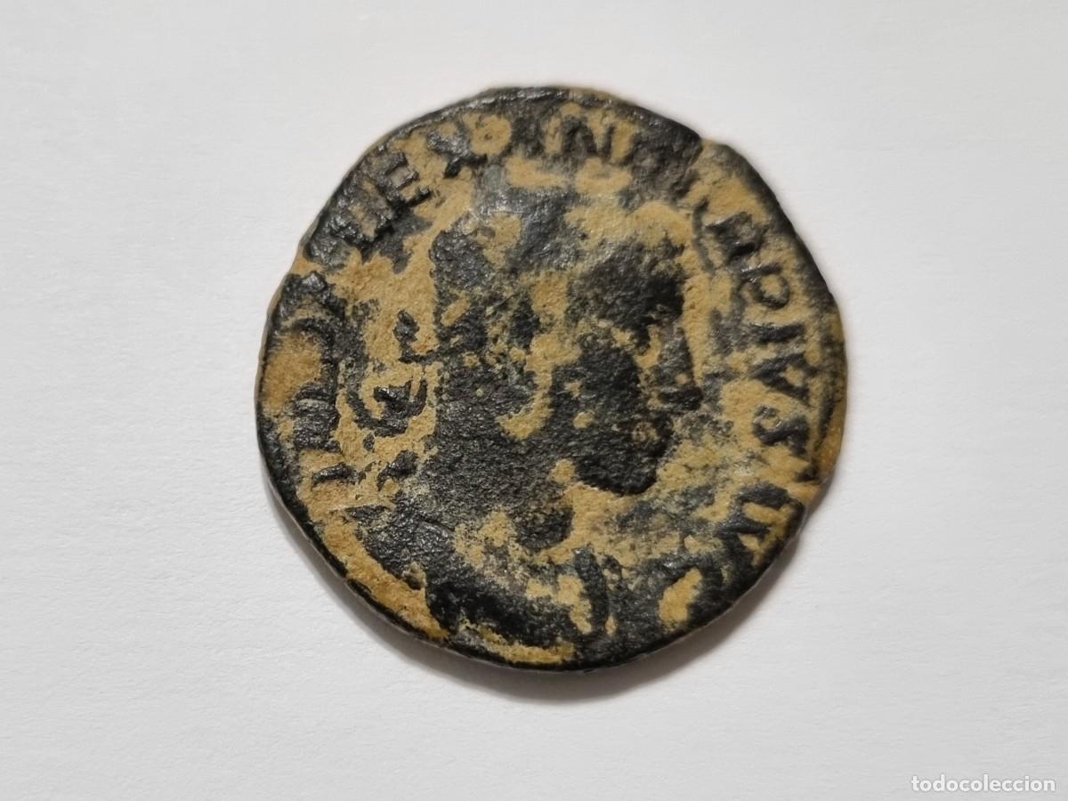 Monedas Imperio Romano: Antiguo Escaso Sestercio Alexander Severus Dificil Moneda Imperio Romano Roma