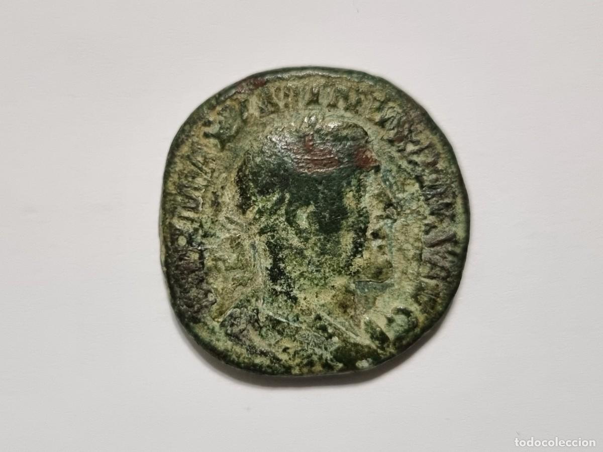 Monedas Imperio Romano: Antiguo Escaso Sestercio Maximinus Maximino I Dificil Moneda Imperio Romano Roma