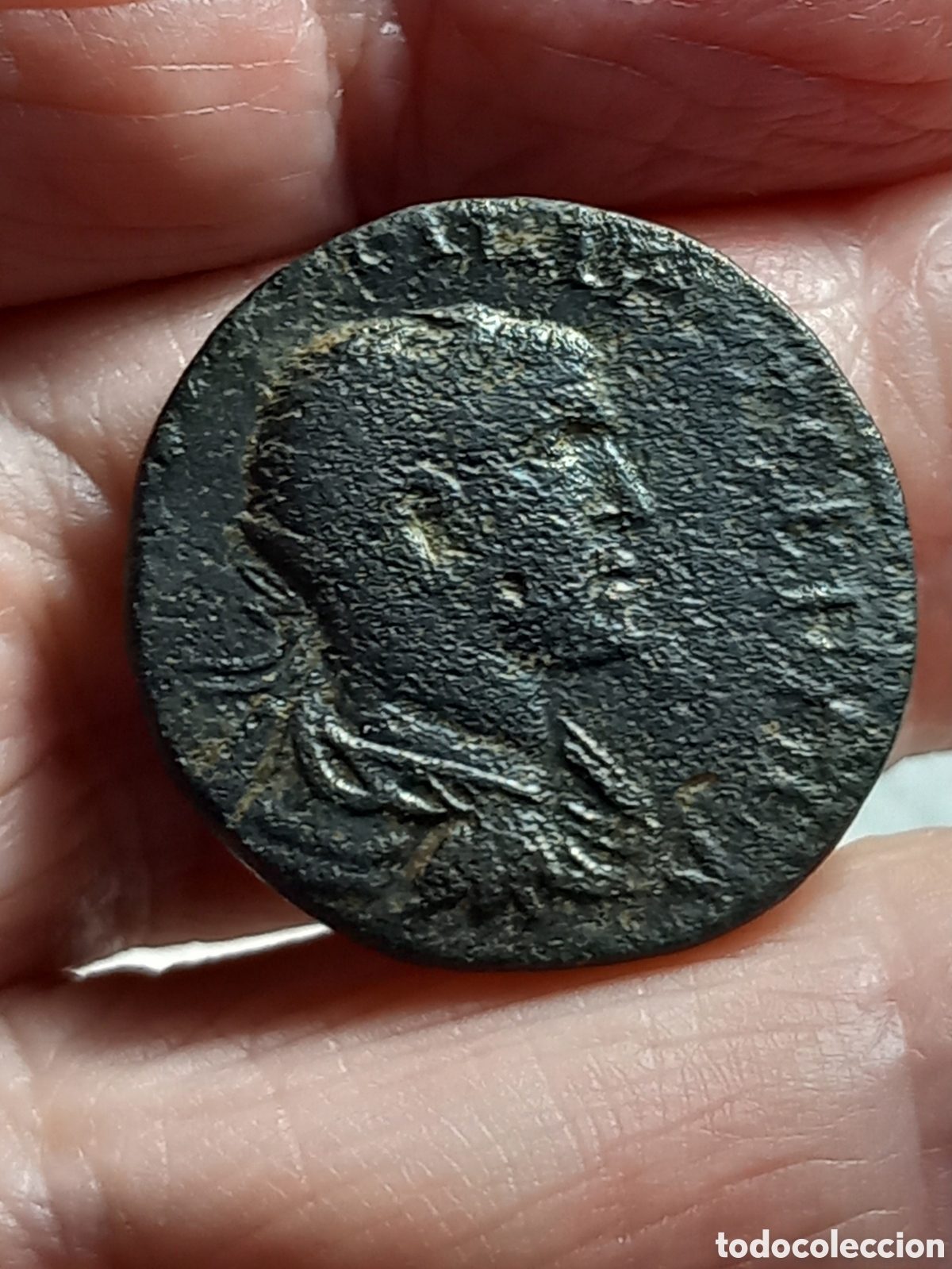 Monedas Imperio Romano: Filipo I &Aacute;rabe, 244-249 d. C. Bronce (&AElig;) EN MBC
