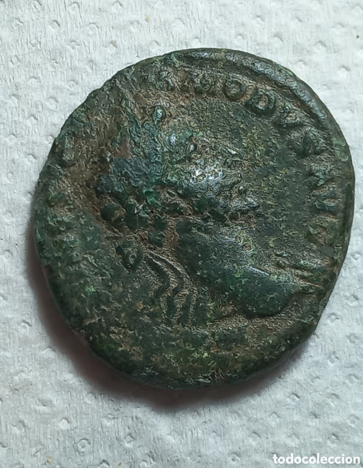 Monedas Imperio Romano: Dupondio C&oacute;modo 180-192 d.C. Roma Como &AElig; 27mm, 10,25g EN MBC