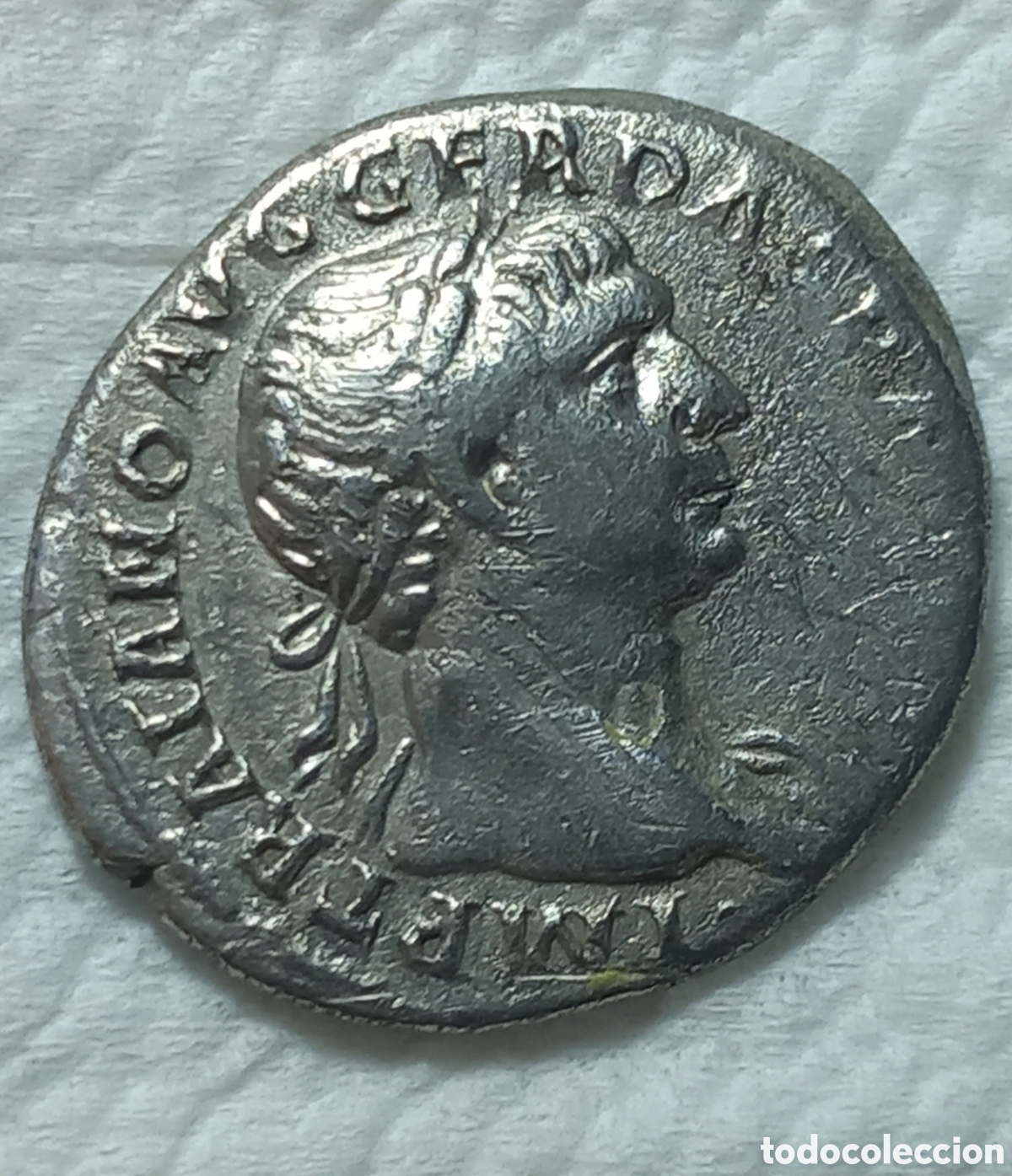 Monedas Imperio Romano: DENARIO Trajano (98-117 d. C.). Roma. Denario de plata (20 mm, 3,3 g)BMC