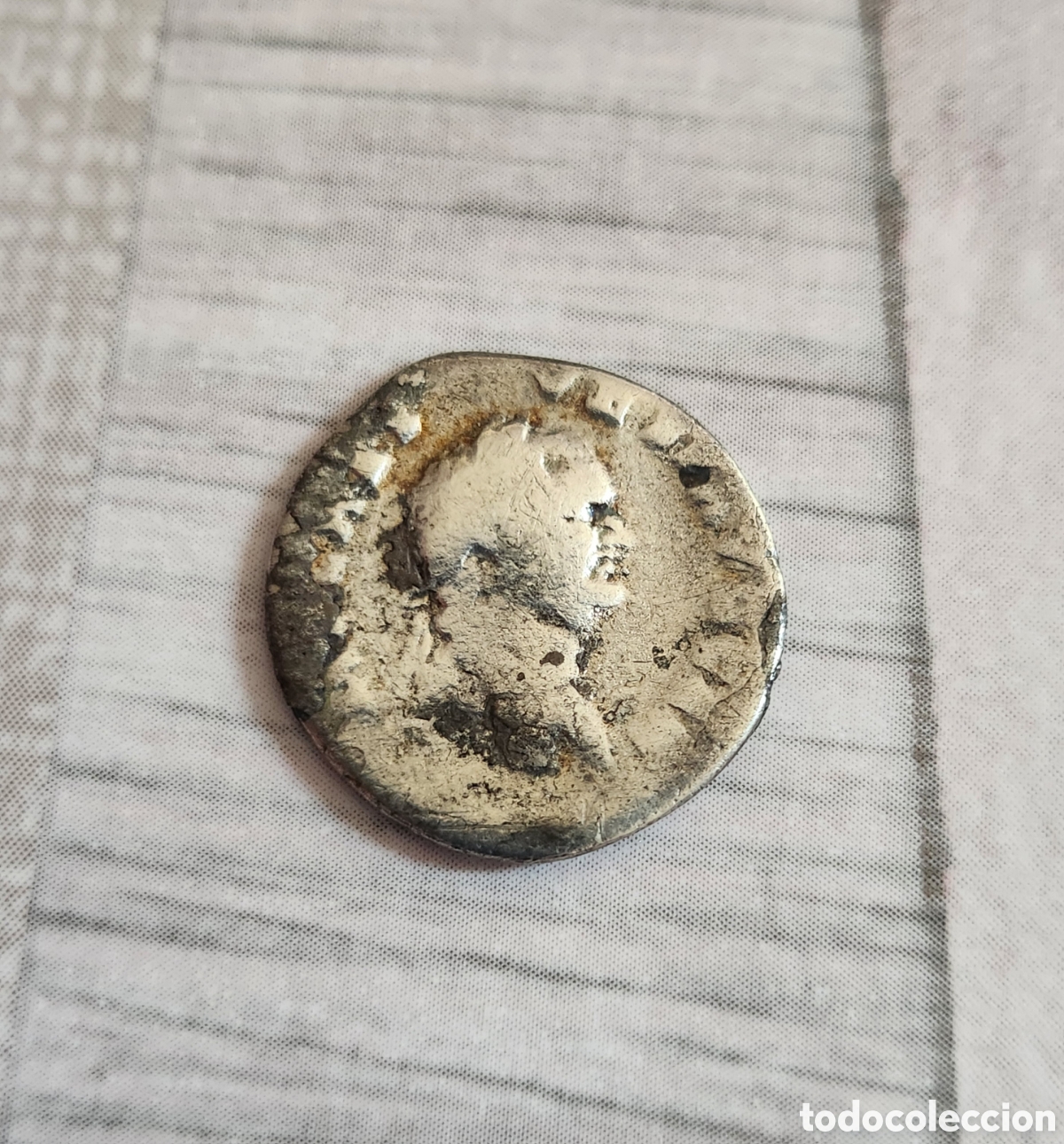 Monedas Imperio romano: Denario Vespasiano 69-79 d.C. - Foto 2