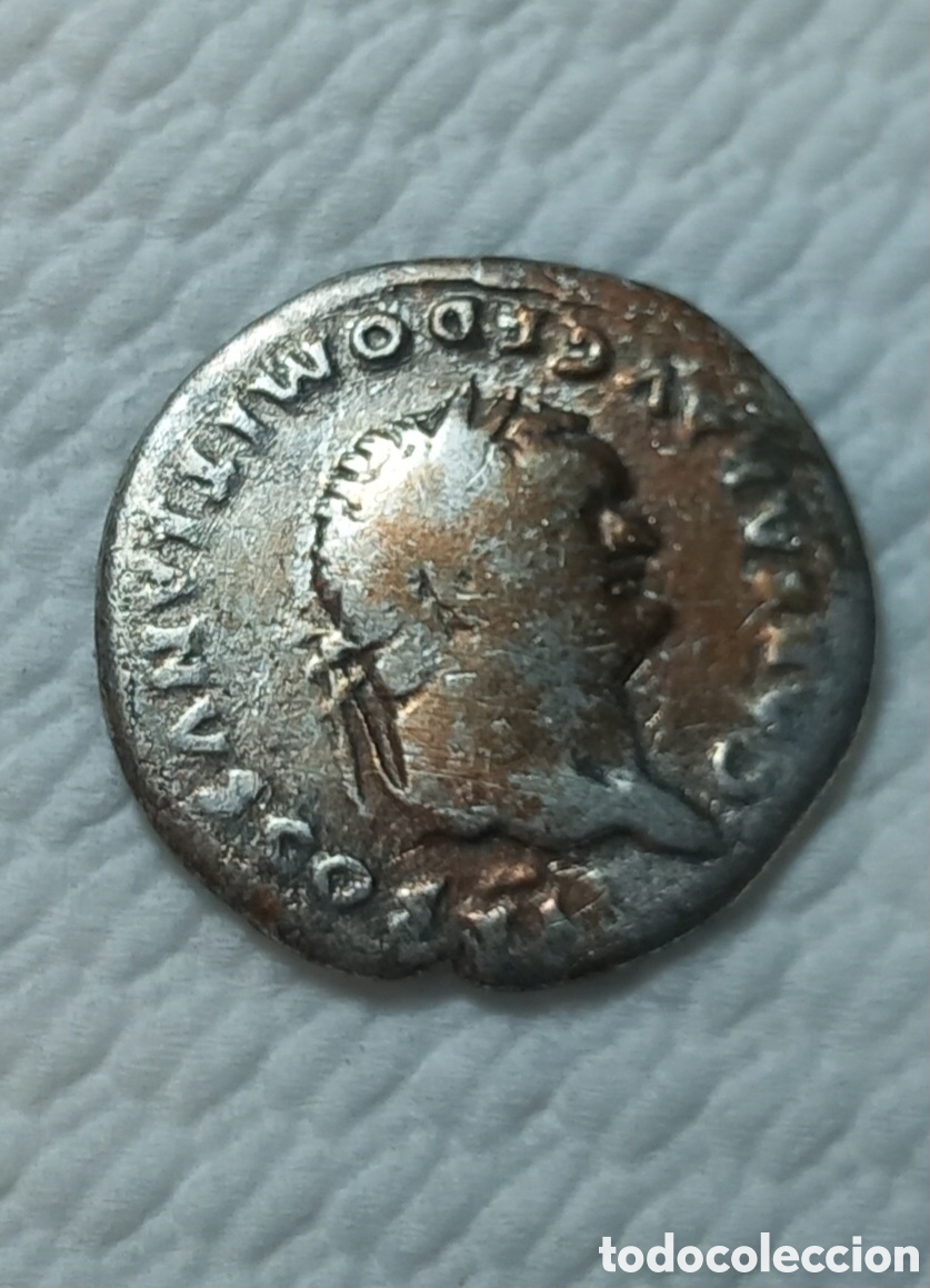 Monedas Imperio Romano: Domiciano (81-96 d. C.). Roma. Denario de plata (24,9 mm, 3 g).EN BMC