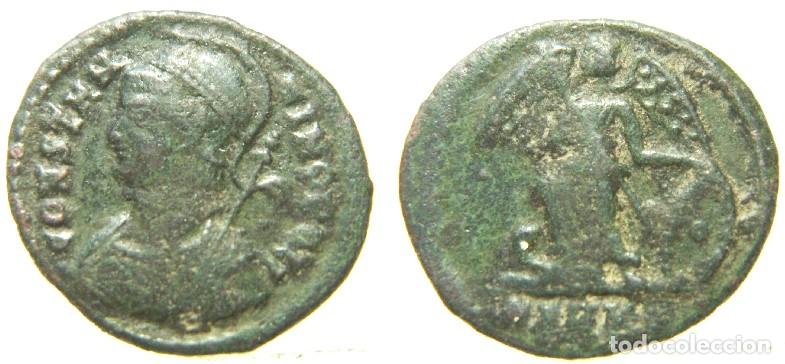 Monedas Imperio Romano: Moneda Romana Conmemorativa de Constantinopolis