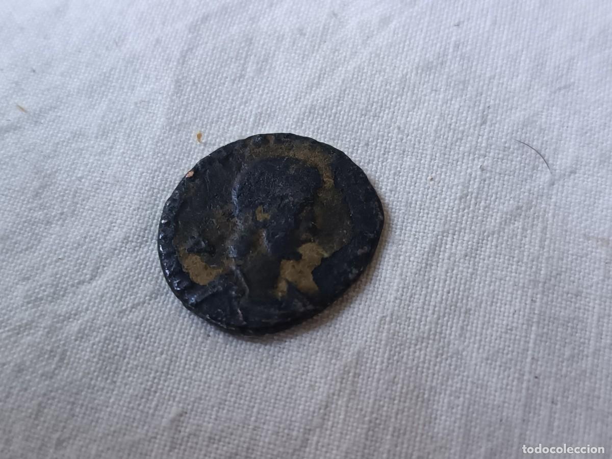 Moedas Imp&eacute;rio Romano: MR6, Antigua Moneda Romana, emperador a identificar