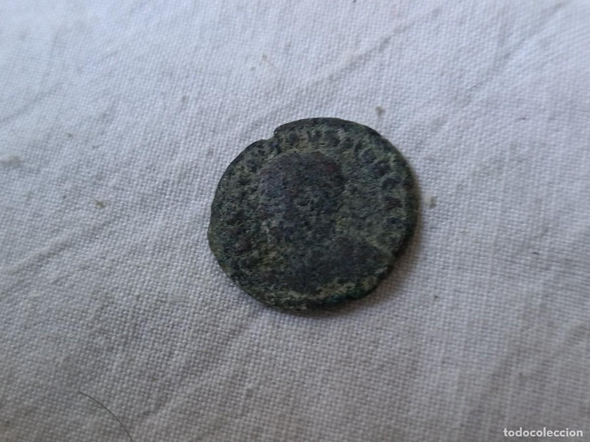 Moedas Imp&eacute;rio Romano: MR9, Antigua Moneda Romana, emperador a identificar