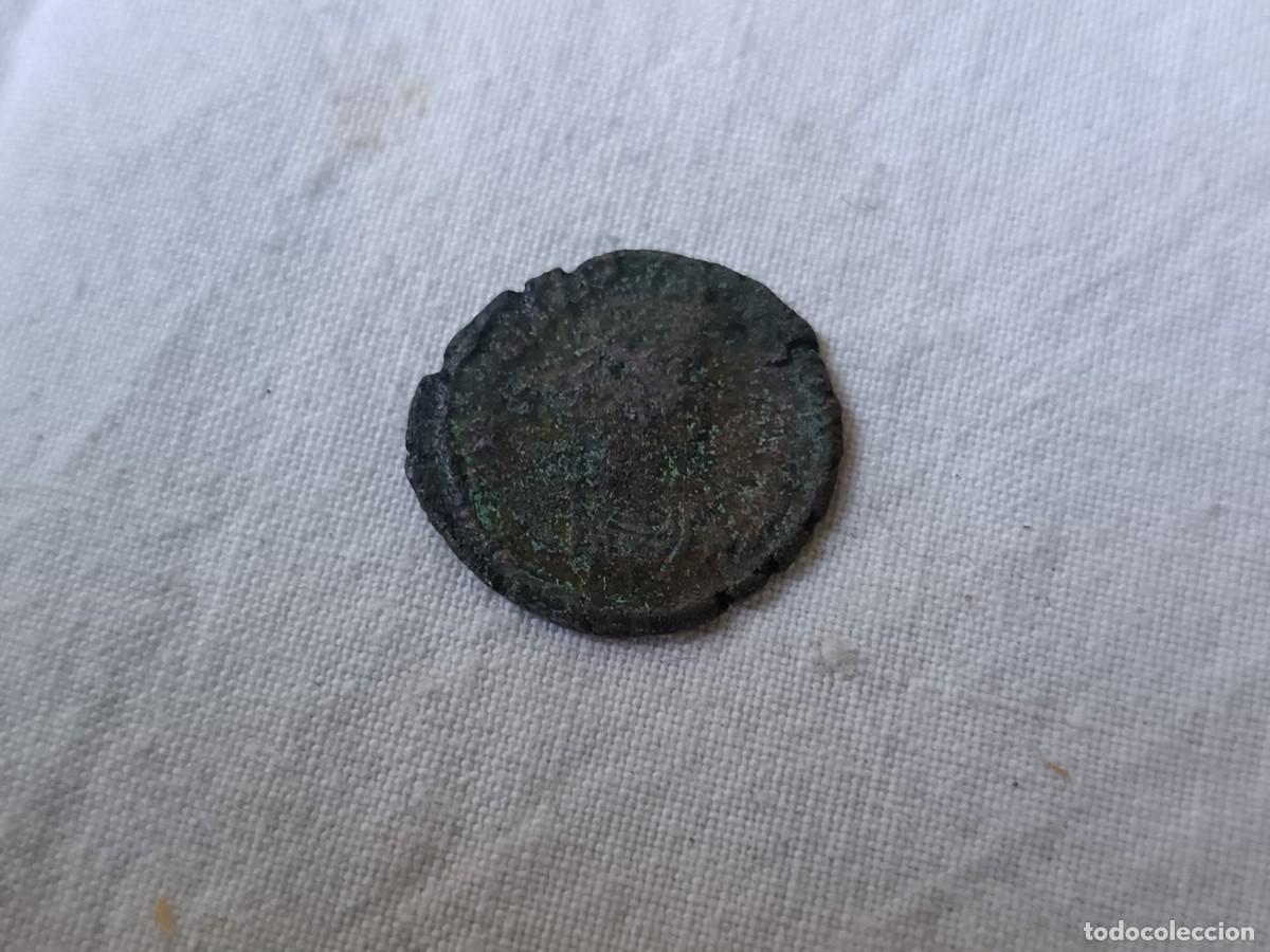 Moedas Imp&eacute;rio Romano: MR10, Antigua Moneda Romana, emperador a identificar