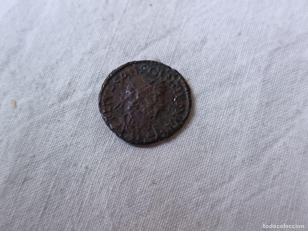 Moedas Imp&eacute;rio Romano: MR11, Antigua Moneda Romana, emperador a identificar