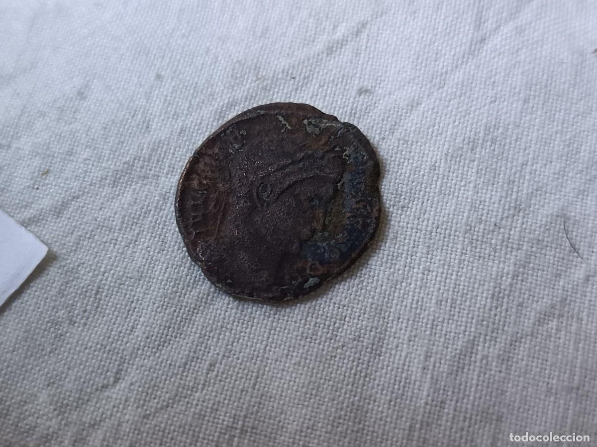 Moedas Imp&eacute;rio Romano: MR12, Antigua Moneda Romana, emperador a identificar