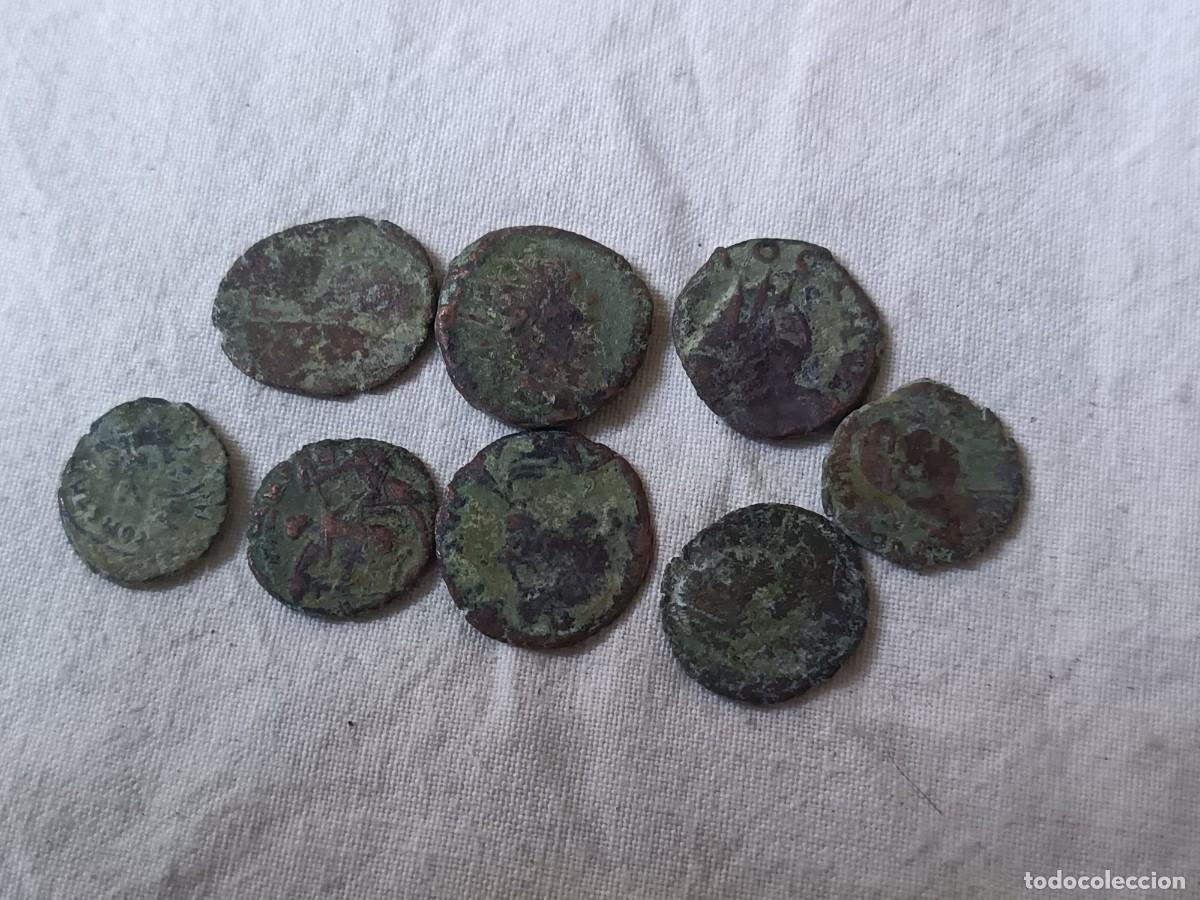 Monedas Imperio Romano: Lote de Antiguas Monedas Romanas, a identificar