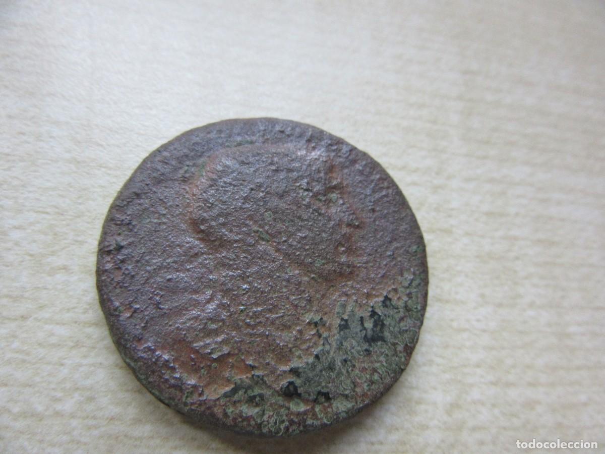 Monedas Imperio Romano: Sestercio de Trajano 98-117 Di&aacute;metro 3 cm
