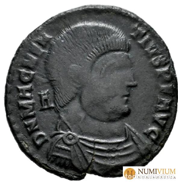 Monedas Imperio Romano: Magnencio. Centenional. 350-353 d.C. Lugdunum. (Ric-VIII 123).