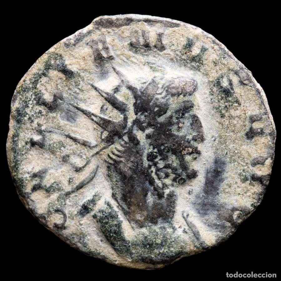 Monedas Imperio Romano: Galieno (253-268 d.C.). Antoniniano, LAETITIA AVG. Milan. (91)