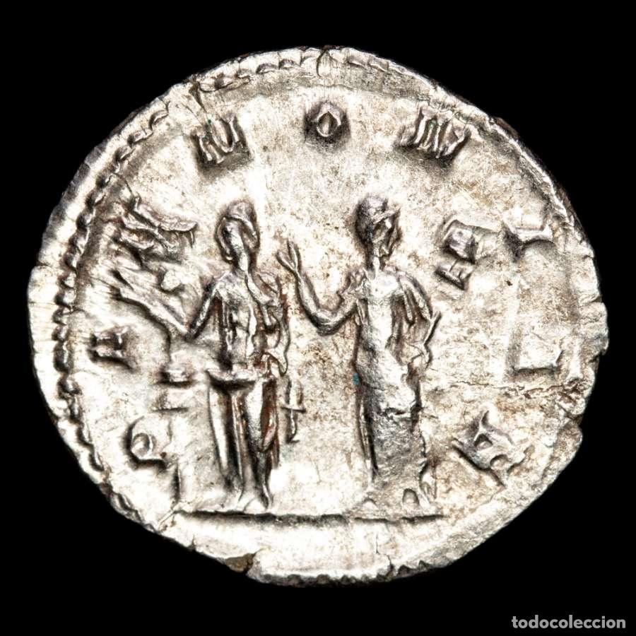 Monedas Imperio Romano: Roma Imperio Trajano Decio Antoniniano. PANNONIAE - Dos Pannonias